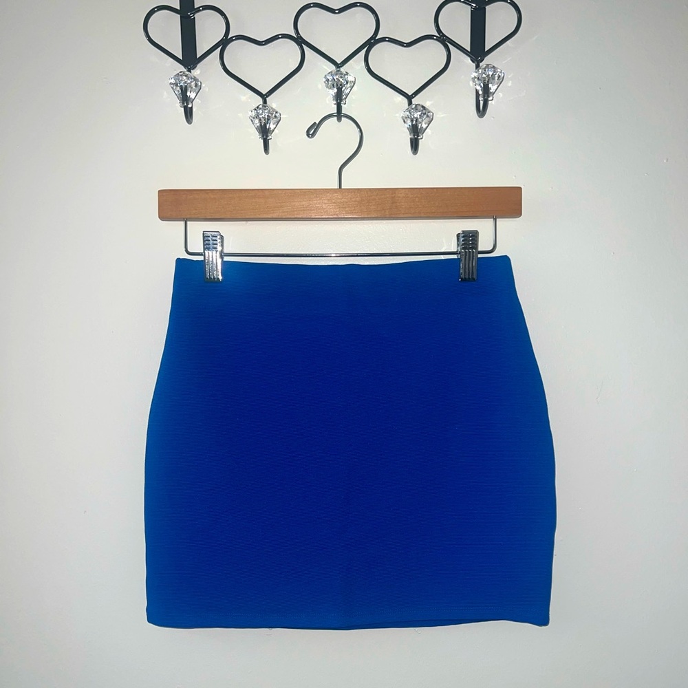 Elegant Blue Women's Skirt